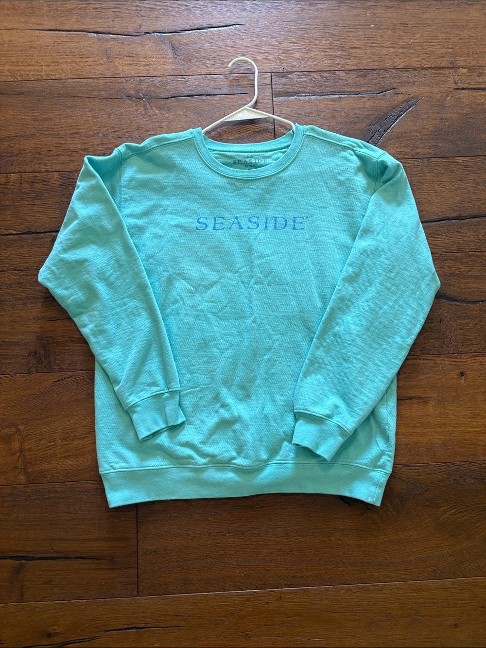 Seaside Women's Light Blue Crewneck Sweatshirt
